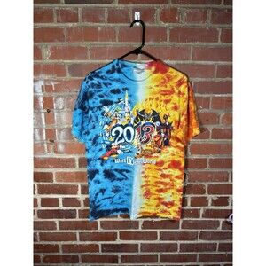 Walt Disney World 2013 Good V Evil Villains Tie Dye Shirt Authentic Adult Medium
